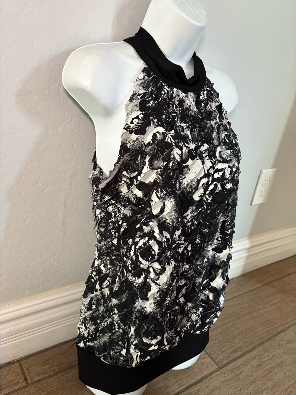 Heart Soul Black & White tank top